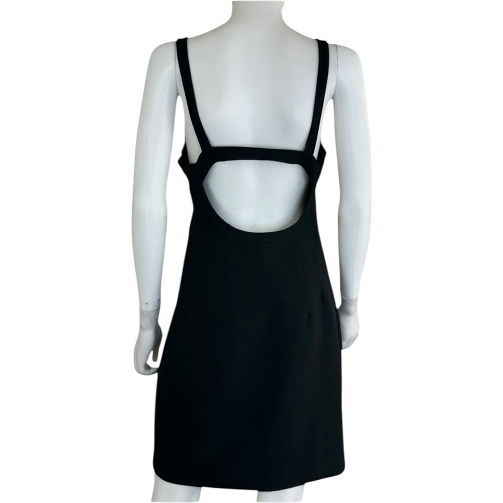 Elizabeth and James Black Mini Dress Size 10 I0354 - Picture 3 of 11